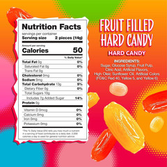 Fruit Filled Hard Candy 2 lb Bulk
