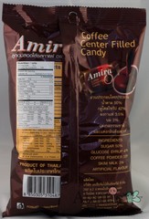 1 BAG Amira Thai Coffee Center Filled Hard Candy 10.5oz 100pcs Thailand