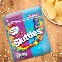 SKITTLES Mash-Ups Wild Berry and Tropical 9 Ounce (Pack of 1), Assorted