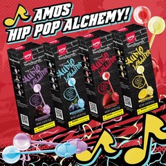 AMOS Music Lollipop Candy Suckers – TastySounds Pack of 1, Hip Hop(1-Pack)