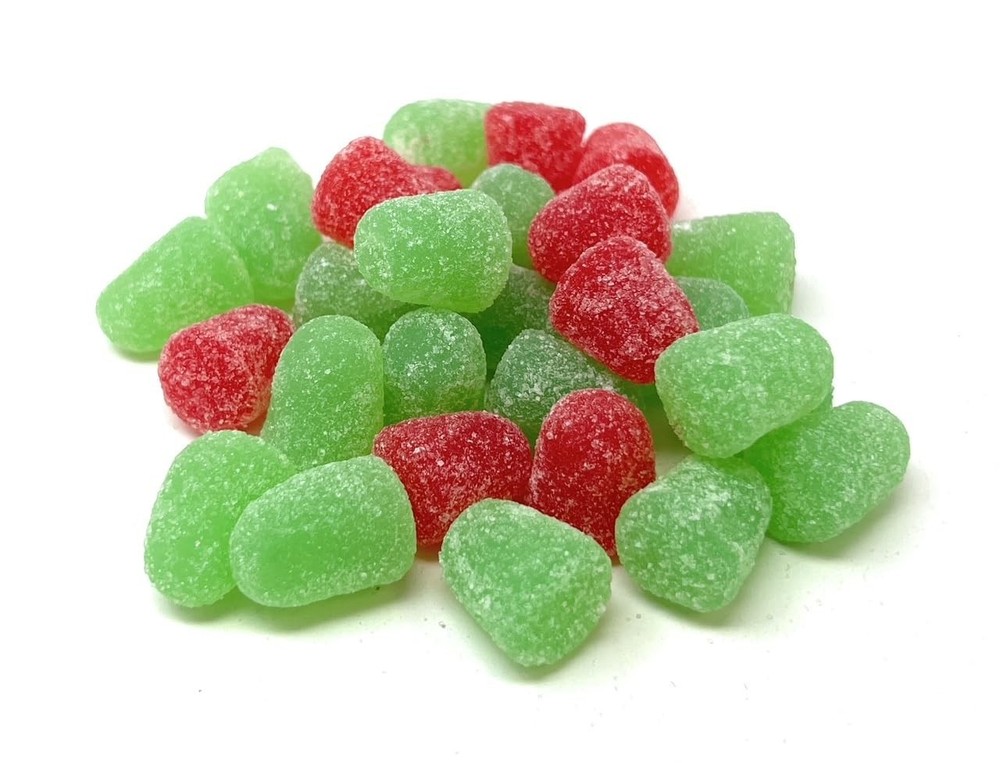 YANKEETRADERS® Red and Green Jelly Spice Drops 4 lb Bag ~ FREE SHIPPING