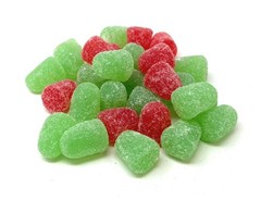 YANKEETRADERS® Red and Green Jelly Spice Drops 4 lb Bag ~ FREE SHIPPING