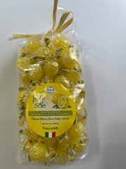 HARD CANDY LEMON NATURALLY FLAVORED, 500G/17.6 OZ, FROM ITALY