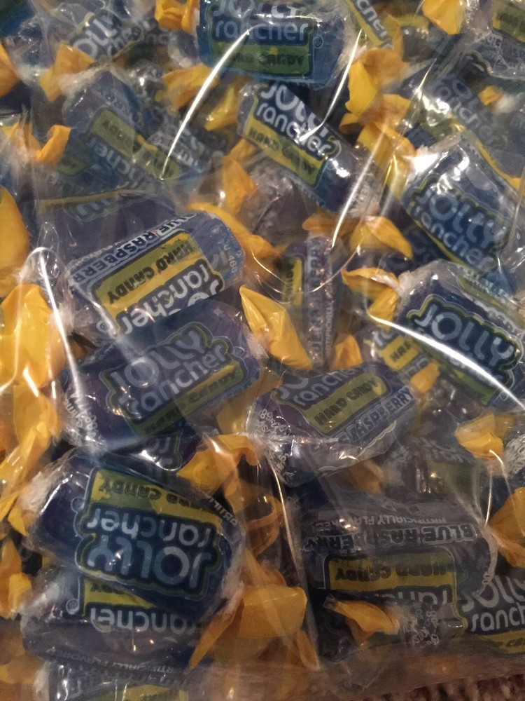 JOLLY RANCHERs Blue Raspberry HARD CANDY POUNDS 4 LBs FRESH wedding party