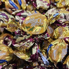 Arcor Butter Toffees Soft Caramel Candies Bulk Candy Individually Wrapped 1.5 lb