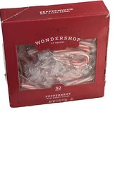 Wondershop Papermint Mini Candy Canes 7.5 Oz/213 gm-Damaged Box See Below