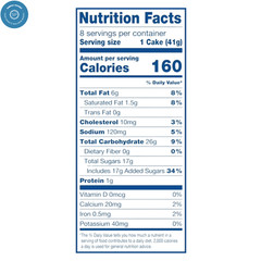 Hostess Cinnamon Coffee Cake Streusel Snack Cakes 11.6 oz Box 8 Count