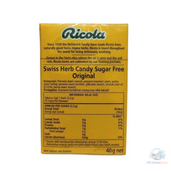 10 PCS Ricola Herbal Sugar Free Fresh Pearls Lemon Mint Chewy Refreshment 25g