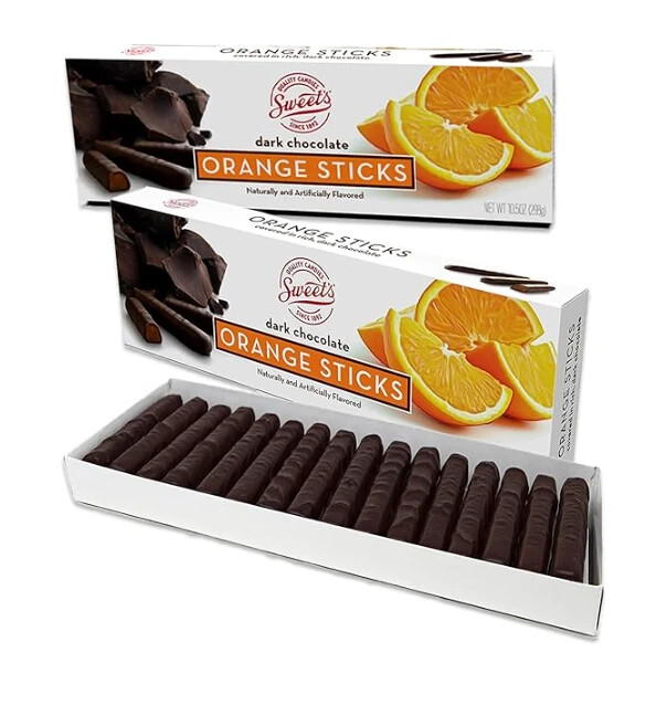 Sweet’s Dark Orange Sticks Pack of 2