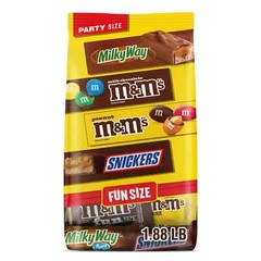 M&M’s, Snickers & Milky Way Fun Size Chocolate Candy Variety Pack – Bulk Bag
