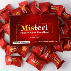 30 Pcs per Box Confectionery Snack – Hard Candy Sweet Mister i Coffee Flavor