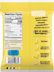 Mini Bar Bag, Banana, Chewy Taffy Candy, 3.5 oz