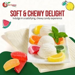 Premium Artisan Mini Fruit Slices – Decadent Chewy Fruit Confections