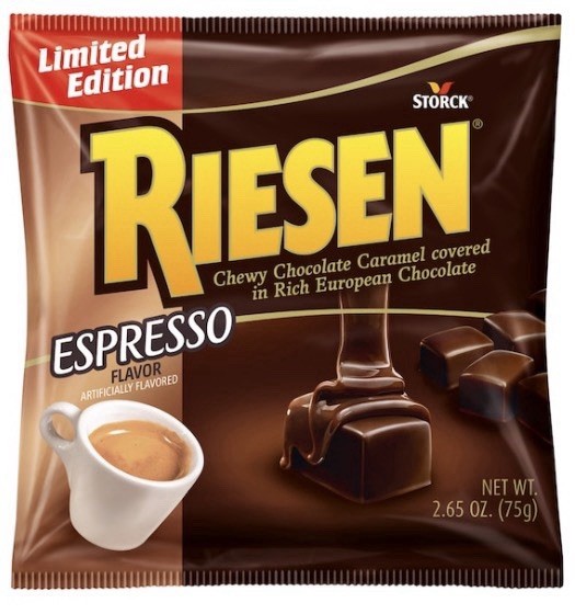 Storck Riesen Chewy Espresso Coffee Chocolate Caramels Limited Edition 2.6oz