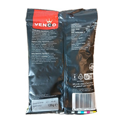 Venco Licorice Double Salt Hard Chewy Netherlands Dutch Candy, 4.2 oz 3 Pack