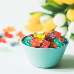 Albanese Mini Gummi Butterflies 3.5 Oz Mini Bag Gluten Free Fat Free Made In USA