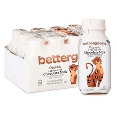 Organic Reduced Fat Chocolate Milk, 8 fl oz, 12 Count