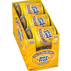 Sugar Free Sweet Taste Chewing Gum Chews 40 Pieces Per Bottle (Pack of 6)