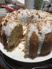 Carrot Pecan Pound Cake