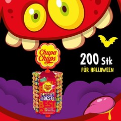 Chupa Chups Lollipop on Wheel Stand with 200 Lollis Display for Candy Bar Office