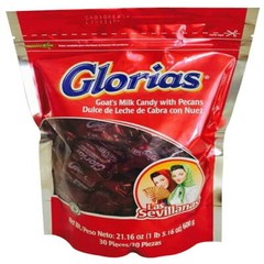 Las Sevillanas Glorias Goat Milk Candy with Pecans Peg Bag (21.16oz/30pieces)