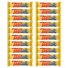 2 BOX TofiLuk Caramel Crunch Chocolate 24 x 33g Bars HALAL Crispy Candy EXPRESS