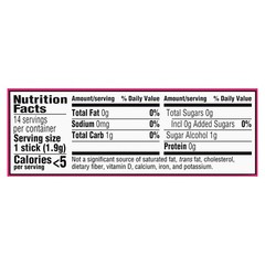 Trident Bubblegum Sugar-Free Chewing 14 Count (Pack of 12), Original Version