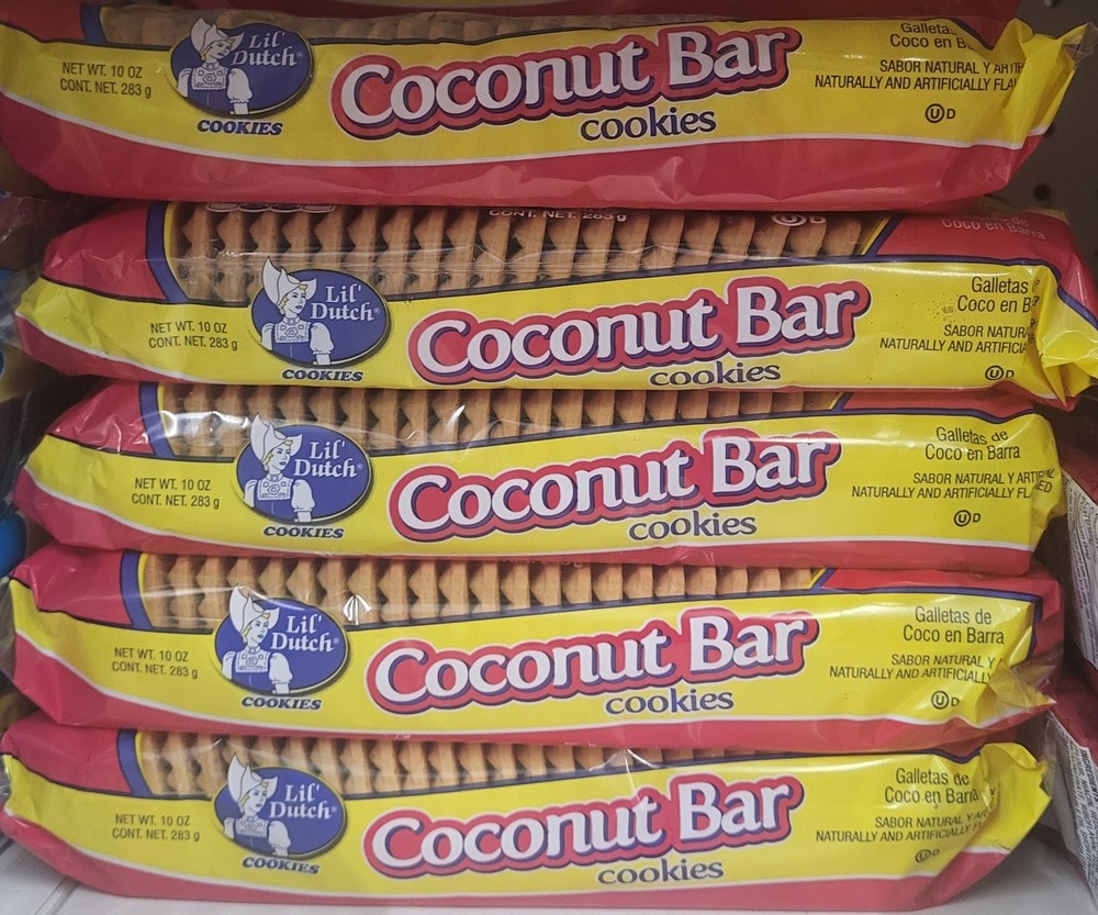Lil’ Dutch Maid Coconut Bar Cookies Pack of 5