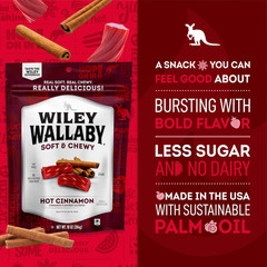 Wiley Wallaby Licorice 24 Ounce Classic Gourmet Soft & Chewy Australian Cinnamon