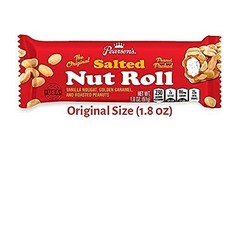 Full Box 24x Pack Pearson’s Original Salted Peanut Packed Nut Roll Candy | 1.8oz