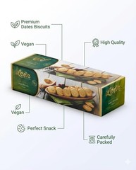Vegan Dates Biscuits 400 g, Arabic Cookies – 400g | Plant-Based Cookies Made …