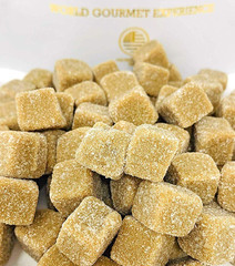 SweetGourmet Griotten Soft Salt Salmiak Liquorice Cubes Licorice Candy 1 Pound