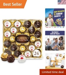Exquisite 24-Count Fine Chocolates Gift Box – Perfect for Easter Celebrations