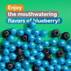 Shimmer Gumballs for Gumball Machine Pearl Assorted 1 Count (Pack of 1), Blue