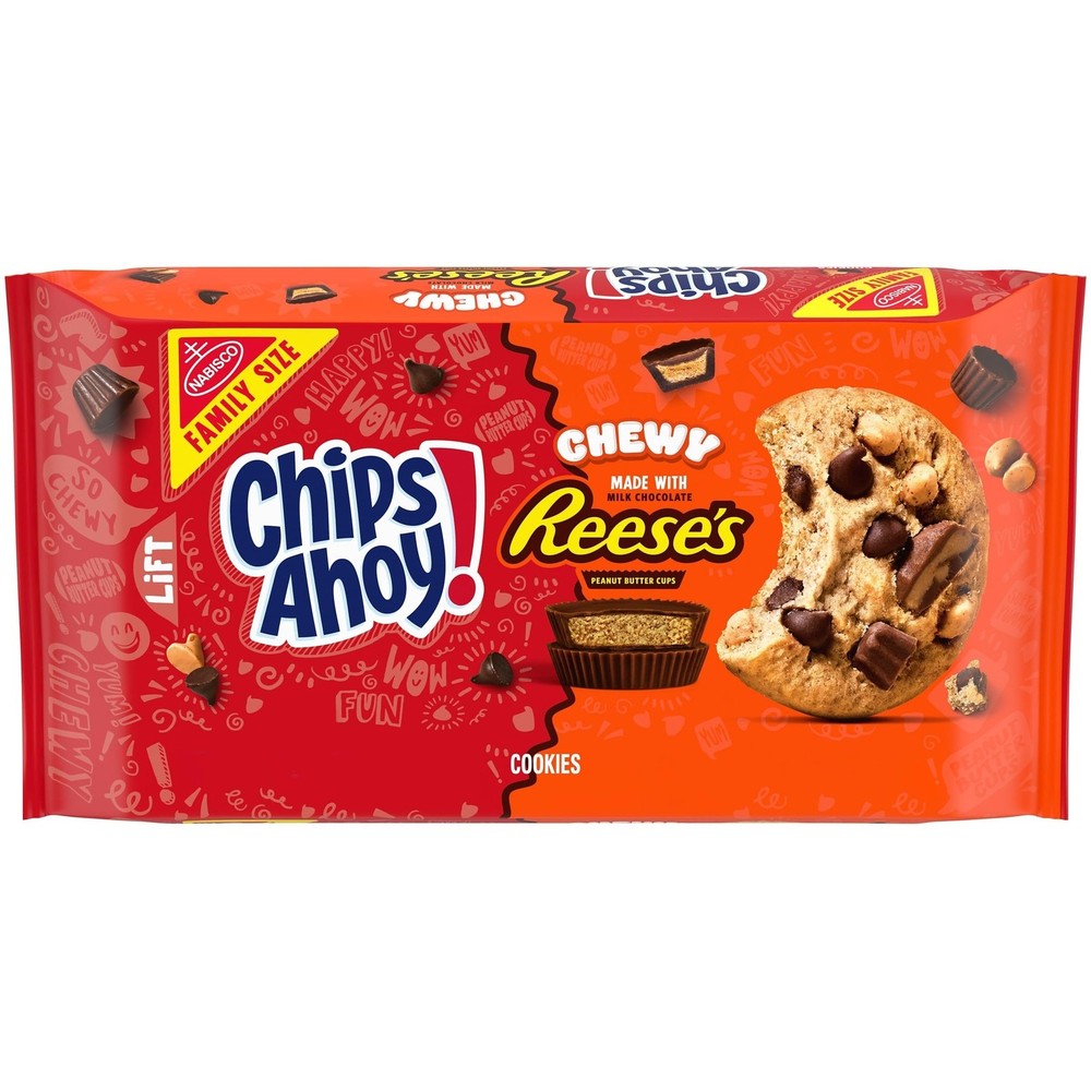 CHIPS AHOY! Chewy Chocolate Chip Cookies with Reese’s Peanut Butter 14.25 oz