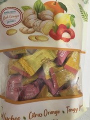 New Little Temptation Assorted Fruity Ginger Hard Candy
