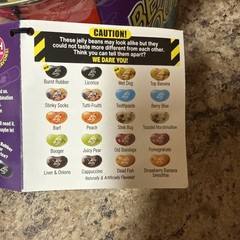 Jelly Belly BeanBoozled Spinner Tin 10 Unique Flavors 3.36 oz Gluten Free