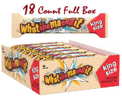 WHATCHAMACALLIT Candy Bar, King Size 2.6oz, 18 Count (Full Box)