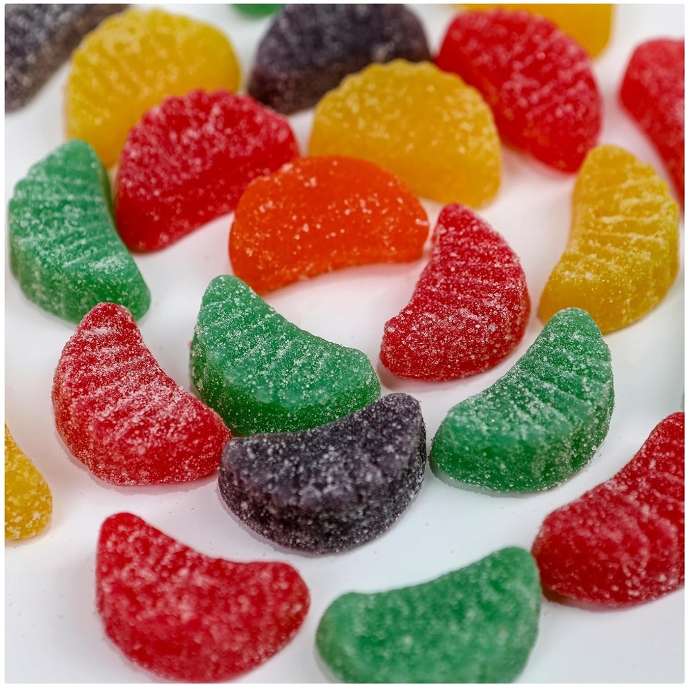 Assorted Fruit Gummy Slices 2lb Bag