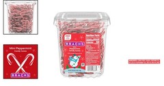 Share Joy with Mini Peppermint Candy Canes, 260ct Tub – Classic Holiday Delight