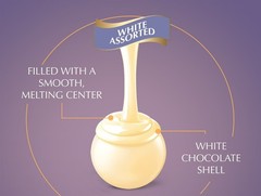 Lindt LINDOR WHITE LUSCIOUS Chocolate TRUFFLES MIX BULK BAG VALUE PRICE NOW