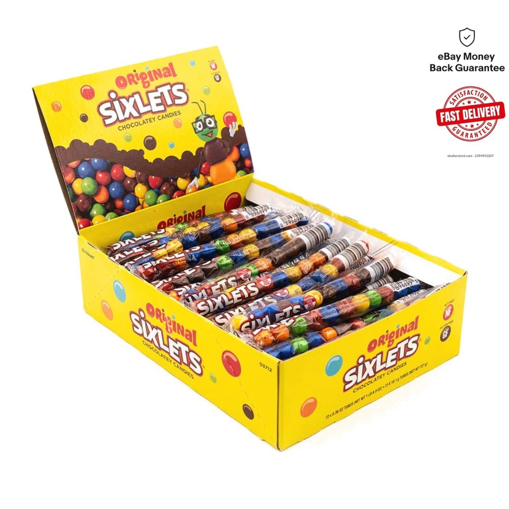 Chocolate Candy Twelve Ball Tube – Perfect for Parties & Snacking