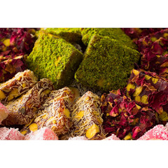 Cerez Pazari Turkish Delight Pistachio with Fantastic Rose & Pomegranate Flavour