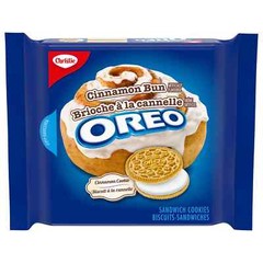 4 Packs of Christie Oreo Cinnamon Bun Sandwich Cookies 261g Each