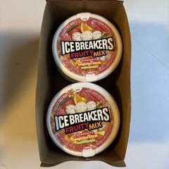 6x Ice Breakers Tin Fruity Mix – 1.5oz Each