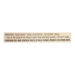 Chocolove Strong Premium Dark Chocolate Bar, Non-GMO, (90 G) 3.2oz (144 Pack)