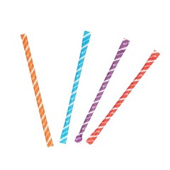 100+ PIXY SILLY STIX CANDY – SWEET & SOUR SUGAR FILLED STRAWS, ASSORTED FLAVORS