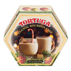 Tortuga Eggnog Bourbon Cake 32 oz Boxed Gift Dessert READY TO SERVE Sealed Fresh