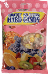 Fruit Slices Candy Hard Candy Bulk 1 Lb Bag of Individually Wrapped Small Candy