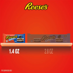 Oreo Milk Chocolate and White Creme Peanut Butter Cups, Candy Packs, 1.4 Oz (24